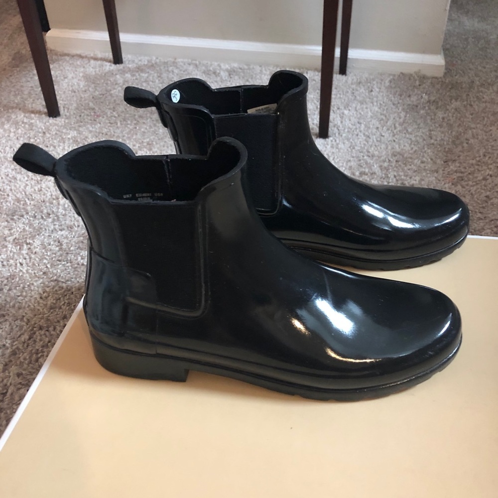 High Gloss Chelsea Hunter Boots